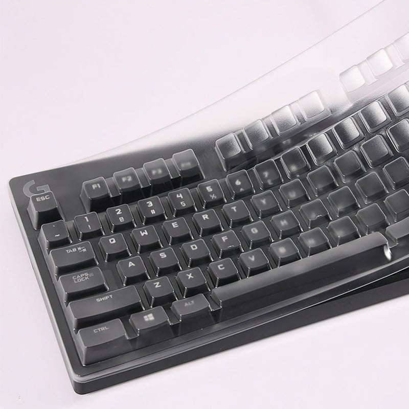 MUBUY-GOL Keyboard Cover for Logitech G213 Prodigy Gaming Keyboard, Logitech G512 & G512 SE & G413 & K840 Gaming Keyboard, Logitech G810 G610 Orion Mechanical Gaming Keyboard Skin - Image 2